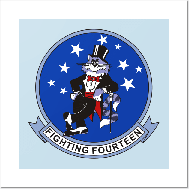 Tomcat VF-14 Tophatters Wall Art by MBK